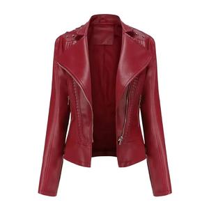 Chaqueta de Cuero Genuino para Mujer, Diseño y Color Personalizables, Chaquetas de Cuero para Mujer Adulta 2026, Nueva Llegada - Product Image 6