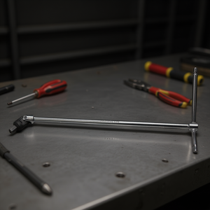 Chiavi a T Cromate con Attacco Esagonale Girevole, Prodotto Durevole per Uso Professionale - Product Image 3