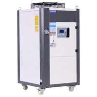 1HP Système de refroidissement par eau Refroidisseur industriel Ventilateur d'eau Refroidisseur d'eau Soins de santé Blanc Fourni 7 à 50 Pompe à chaleur extérieure Air 60hzC