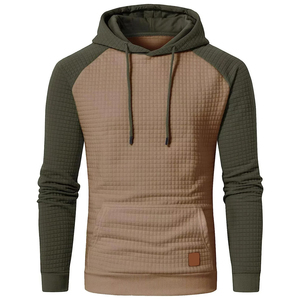 Prix Abordables – Nouveaux Sweats à Capuche Hiver Respirants en Polaire Brodés Couleur Unie pour Hommes – Pulls de Haute Qualité en Tissu 220g avec Col Rond - Product Image 1