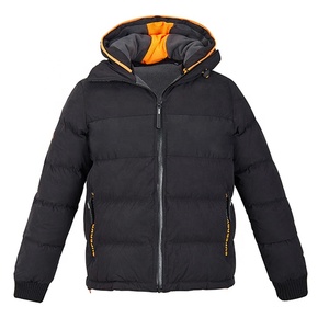 Abrigo cálido de invierno personalizado de alta calidad para hombre, recién llegado de rey, chaqueta acolchada hinchada con capucha, prendas de vestir, decoración de botones, lona - Product Image 1