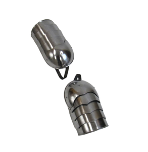 Protège-jambes d'armure médiévale Garde tardive occidentale Protège-bras et genoux médiévaux antiques avec la meilleure qualité - Product Image 1