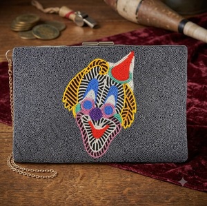 Bolso de Mano Bordado a Mano, Suave, Rectangular, de Poliéster, con Diseño de Personajes de TV y Cine, Artístico, Coleccionable, para la Playa - Product Image 1