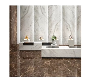 Carreaux de sol et de mur en porcelaine pour salle de bain 1200x1200, épaisseur 9 mm, installation facile, antidérapants, résistants à l'eau, prix bas, importés, hôtels, halls - Product Image 3
