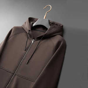 Ensembles de survêtements pour hommes imprimés d'hiver en gros pour l'entraînement, le jogging, sweats à capuche deux pièces, entraînement décontracté 100% coton - Product Image 3