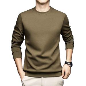 Sudadera Casual Ajustada para Hombre, 100% Algodón, Felpa, Varios Colores, Corte Holgado, Transpirable, Diseño Liso - Product Image 5