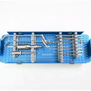 Mini Placa de Fragmentos, Instrumentos Quirúrgicos Ortopédicos, Placa de Bloqueo Multiaxial para Radio Distal y Ulna, Acero, Manual, CE ISO Surgiright - Product Image 2