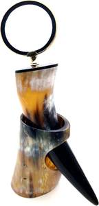 Miroir de loupe personnalisé fait à la main Nouveau design Poignée en corne de buffle Style animal écologique par HAND MADE CRAFT - Product Image 6