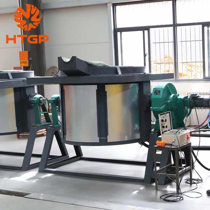 Produce Aluminum Ingots With 200 1000kg Melting Furnace