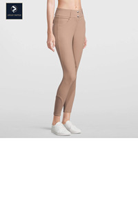 Venta caliente de moda Pantalones de montar Caballo Leggings Ropa ecuestre Medias de equitación personalizadas con bolsillos para teléfono - Product Image 5