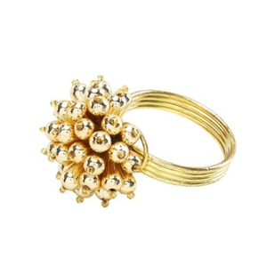 Dernier modèle Anneaux de serviette de table dorés Rond de serviette en métal pour la vente de ronds de serviette à prix abordable - Product Image 6