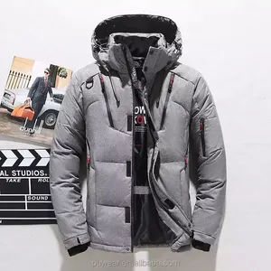 <b>Men's</b> Thin Lightweight Quilted Puffer <b>Jacket</b> with Stand Collar <b>Waterproof</b> Warm Spring Casual Coat - Product Image 4