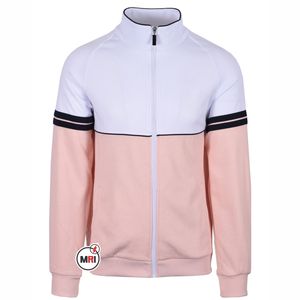 เสื้อแจ็กเก็ตกีฬาแขนยาวซิปเต็มตัวสำหรับผู้ชายเสื้อวิ่งกลางแจ้งเข้ารูปพิมพ์โลโก้แบบกำหนดเอง - Product Image 1