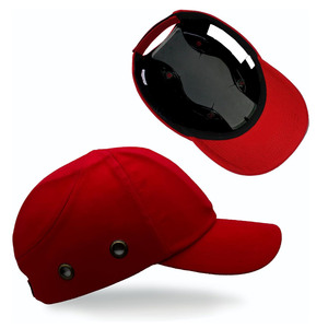 Industrial Work Wear Mesh High Vis Safety <b>Caps</b> With Head Protection Safety Workwear Canvas <b>Cap</b> For Men's - Product Image 2