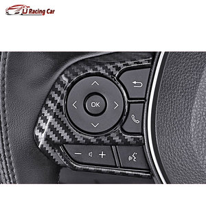 Kits d'intérieur de voiture aspect fibre de carbone ABS, housse de volant pour Toyota Camry 2018-2024 <span class=keywords><strong>Suzuki</strong></span> Swace Corolla 2019 <span class=keywords><strong>Cross</strong></span> 2022 - Product Image 3