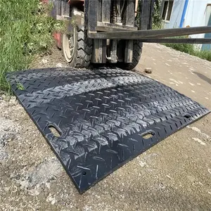 Cina 4x8 nero UHMWPE e HDPE accesso durevole tappetino di protezione del terreno per parcheggio auto