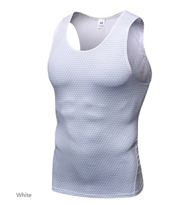 Camiseta personalizada sin mangas para hombre, protección contra sarpullidos, protección UV de compresión, traje de baño de buceo de secado rápido, equipo de gimnasio BJJ Jiu Jitsu MMA Grappling - Product Image 5