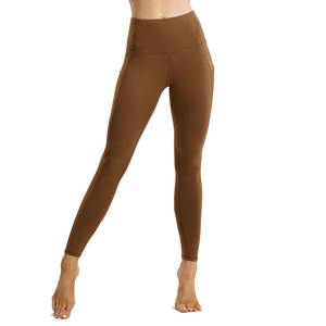 Dernier modèle de vêtements de fitness à taille haute Leggings pour femmes Leggings de yoga et d'entraînement Pantalon pour femmes avec poches - Product Image 1