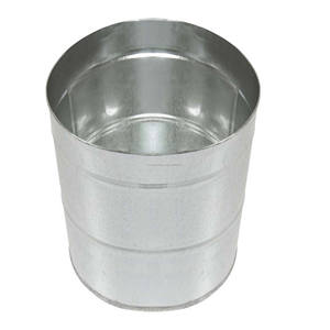 Cubo de hielo galvanizado de nuevo diseño con asas dobles Embalaje de logotipo personalizado de metal personalizado para decoración de bar en casa - Product Image 4