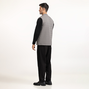 Nouveau gilet d'hiver sans manches en coton pour hommes en stock - Product Image 5