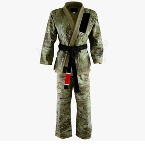 Le BJJ Gi personnalisé est fait de 100% coton tissage perlé 450gsm poids de veste avec 10oz Ripstop - Product Image 1