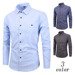 เสื้อยีนส์ลำลองสำหรับผู้ชายเสื้อยีนส์สำหรับฤดูใบไม้ร่วงมาใหม่ - Product Image 5