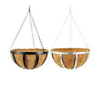 Pot de fibre de coco biodégradable de qualité supérieure avec conception de pot de fibre de coco pour la culture de fleurs herbes légumes dans le jardin usage domestique