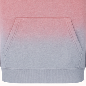 Light <b>Pink</b> Sky Fade Sun faded Tracksuit Gradient <b>Hoodie</b> Jogger Set - Product Image 6