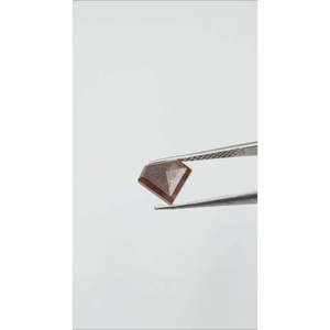 Diamant naturel serti en pentagone, facetté, 8 x 8,8 mm, taillé en vrac pour la fabrication de bijoux - Product Image 5