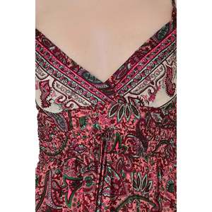 Vestido Boho de Seda para Mujer, Espalda Descubierta, Estampado Floral, Maxi Asimétrico, Elegante, Estilo Gitano, Vestido Fluido, Regalo para Dama de Honor, Ropa para Festivales, Ropa de Playa - Product Image 1
