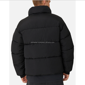 Chaqueta de invierno cálida de plumón de pato para hombre, Abrigo acolchado grueso con capucha para nieve de esquí, productos personalizados acolchados, chaqueta acolchada de burbujas de invierno para hombre - Product Image 5