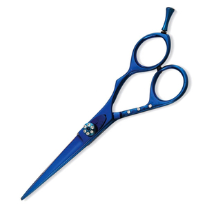 Premium 6,0 Acero inoxidable japonés 440C Tijeras de peluquero para diestros Blue Plasma Razor Sharp - Product Image 2