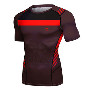 Nuevo diseño de alta calidad camisas de compresión para hombres superventas Venta caliente camisas de compresión para hombres - Product Image 2