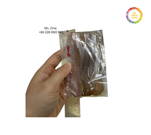 Cuchara desechable ecológica moderna elegante laca tenedor diseño creativo taza Kit madre perla Shell precio al por mayor competitivo - Product Image 1