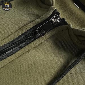 Venta al por mayor sudaderas con capucha de los hombres de calidad superior 100% algodón estilo caliente transpirable ropa casual con cremallera OEM personalizado con capucha para el invierno - Product Image 3