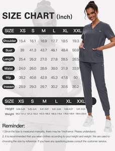 Tenues de travail médicales élégantes, écologiques et légères pour médecins, infirmières, hôpitaux, uniformes médicaux en gros, uniformes personnalisés pour hommes et femmes - Product Image 6