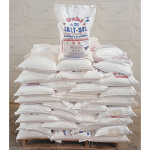 Gabi 25kg, sal marina egipcia refinada Premium, grado comestible en forma de polvo, a granel y sobre, sal de mesa de embalaje en bolsa - Product Image 5