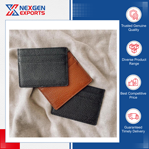 Porte-cartes en cuir véritable de qualité supérieure, design moderne et luxueux, style tendance, pour cartes de visite, utilisation professionnelle, nouvelle génération - Product Image 6