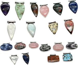 จี้แฟชั่นพลอยธรรมชาติทำด้วยมือสร้อยคอผู้หญิงหลากหลายแนว eBay กำลังมาแรงเครื่องประดับขายดีจำนวนมาก - Product Image 1