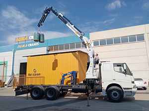 พูม่าเครน3ตันรถบรรทุกติดเครนเคลื่อนที่ได้แกนก่อสร้างบูมขาไฮดรอลิก - Product Image 6