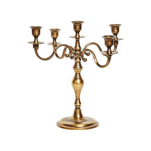 Wholesale <b>Tall</b> 5 Arms MetalCandelabra Wedding <b>Table</b> Centerpiece Decoration - Product Image 4