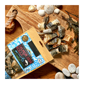 Usine de friandises pour animaux de compagnie de haute qualité CUIR de saumon séché du VIETNAM exportation en vrac produits pour animaux de compagnie à haut profit Snack for c - Product Image 4