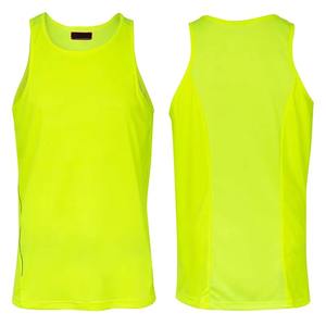 Maillot de basketball 100% polyester respirant sans manches, col en V, séchage rapide, personnalisable, réversible, imprimé, très tendance - Product Image 1