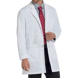 Bata de Laboratorio Transpirable de Último Diseño, Diseño Personalizado, Gran Venta, Precio Razonable, Bata de Laboratorio para Hombre - Product Image 1
