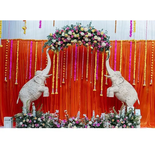أفضل طاولة ديكور تمثال فيل مع قاعدة ديكور زفاف ملكي تمثال فيل تمثال فيل صغير مع قاعدة لحفل الزفاف