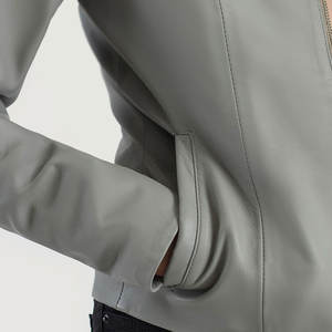 2025 à la mode nouvelle veste en cuir suédé pour les femmes respirant tricoté porter vente chaude élégant hommes veste en cuir pour l'hiver - Product Image 6