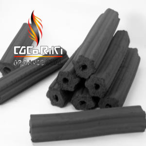 Premium BBQ Coconut Shell Charcoal Briquette Content Black Charcoal Quick <b>Burning</b> Organic Coal Multi Size BBQ Indonesia Briket - Product Image 1