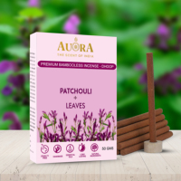 Incienso Natural Indio AUORA en Barra, Sin Bambú, Ecológico, No Tóxico, de Larga Duración, Más de 100 Aromas, Lavanda, Religioso