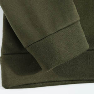 OEM ODM Design Pull-over décontracté à col en O pour hommes, sweats-shirts tricotés en molleton de coton écologiques teints en couleur unie avec anti-rides - Product Image 3