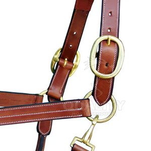 Halter de cheval de formation avec licou de conception de traction latérale pour une meilleure manipulation de l'équitation et des travaux préparatoires - Product Image 3